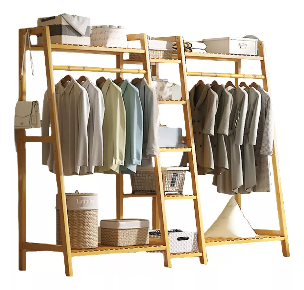 Home Bamboo Wardrobe
