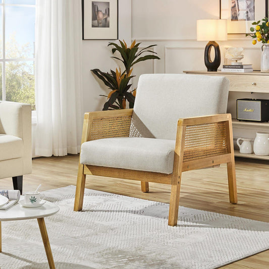 Boucle Fabric Chair
