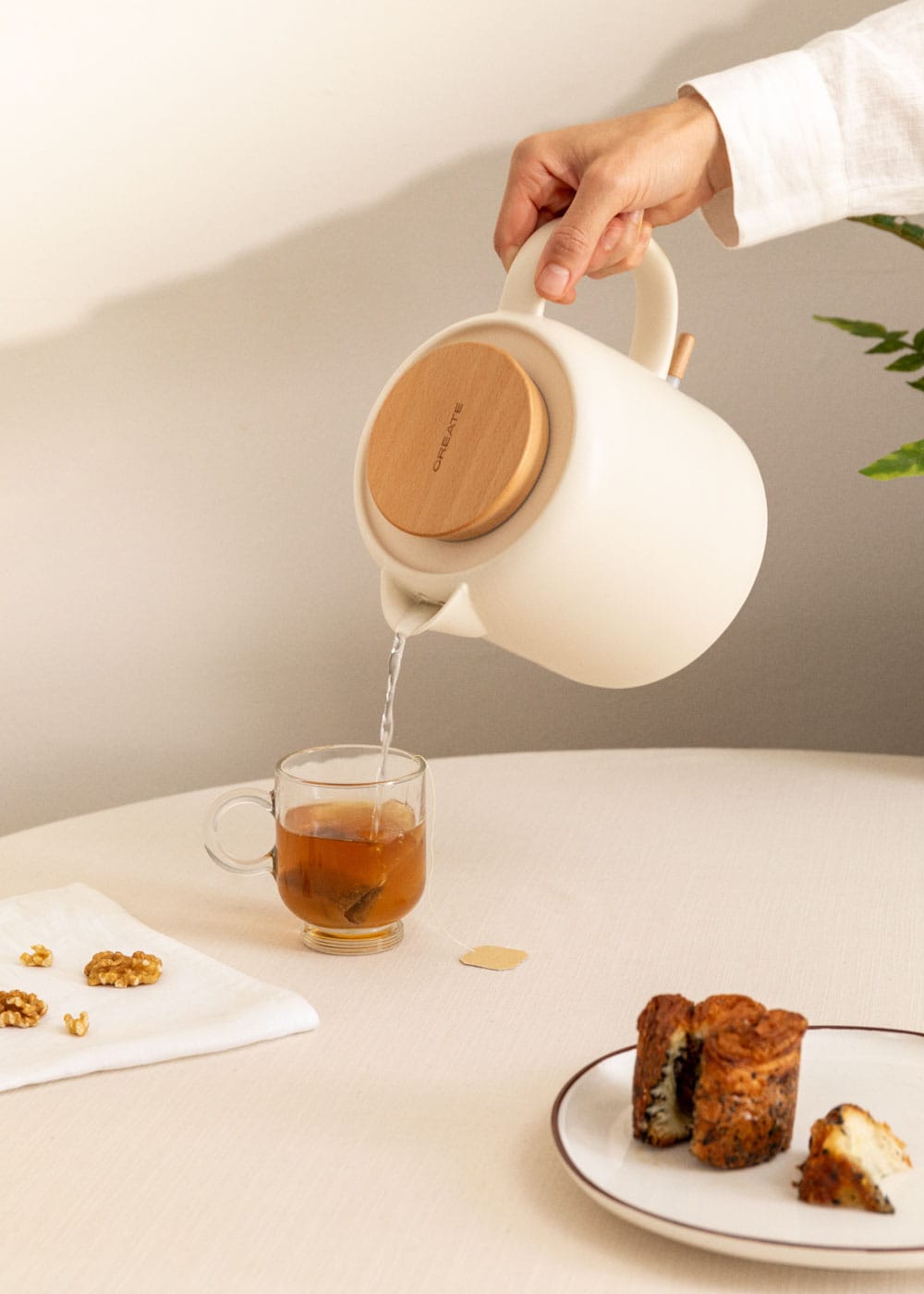 CREATE Electric Kettle Ceramic