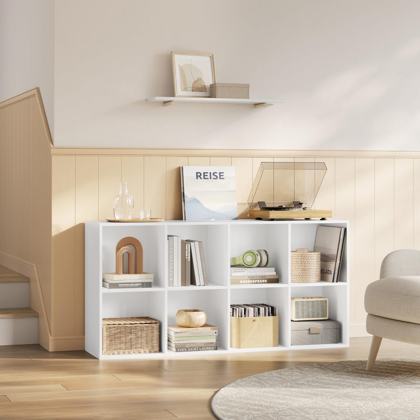 Bookcase Standing Shelf