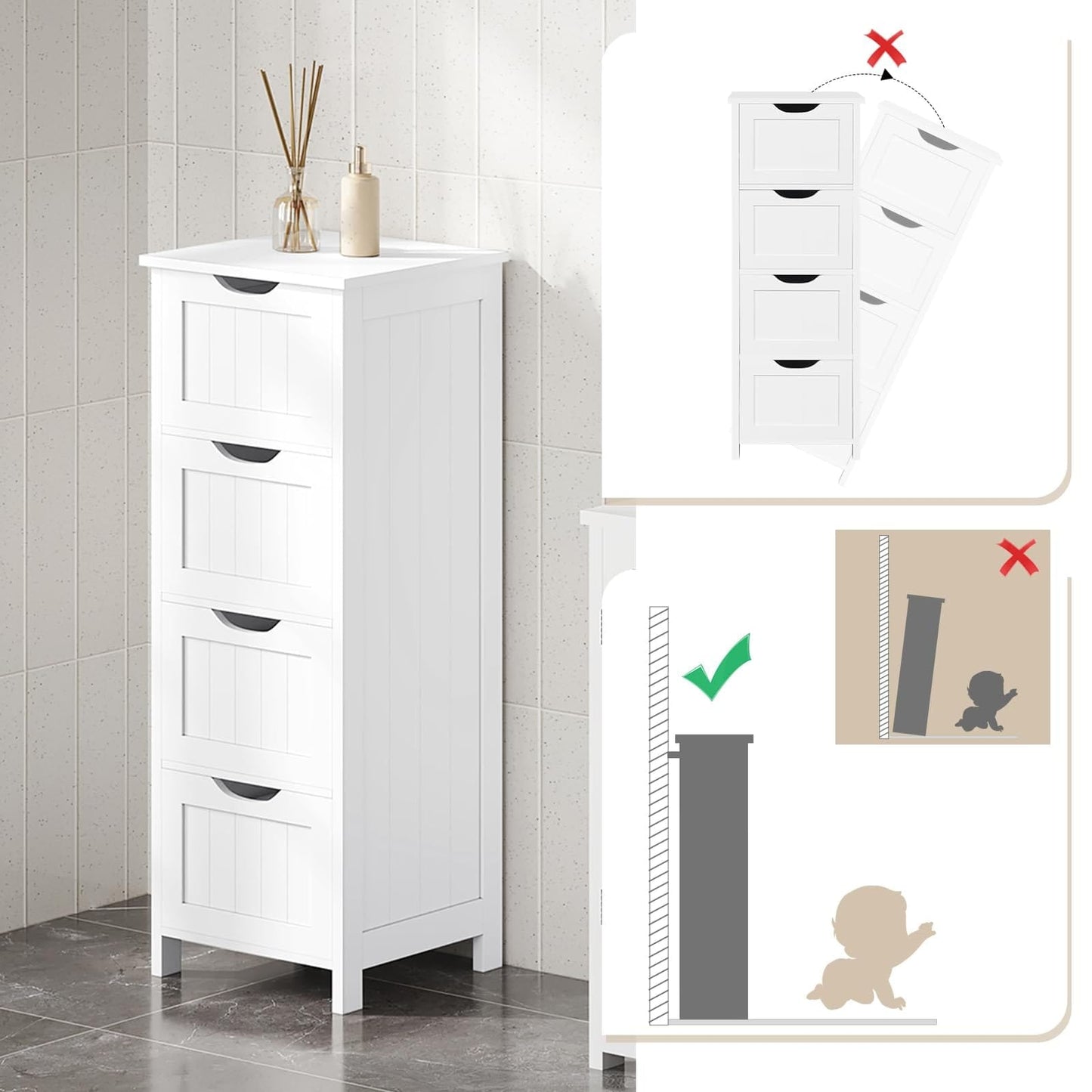 Bathroom Cabinet Sideboard