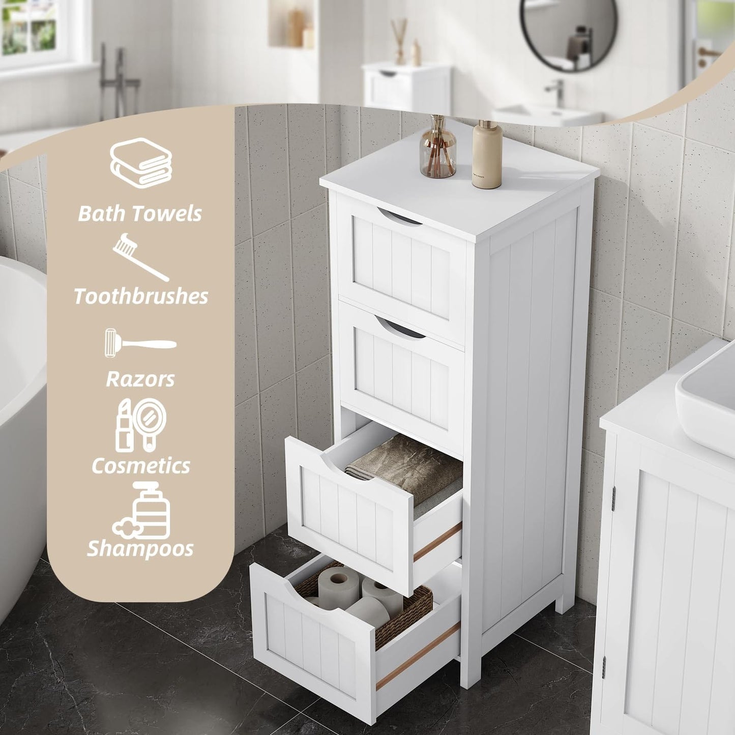 Bathroom Cabinet Sideboard