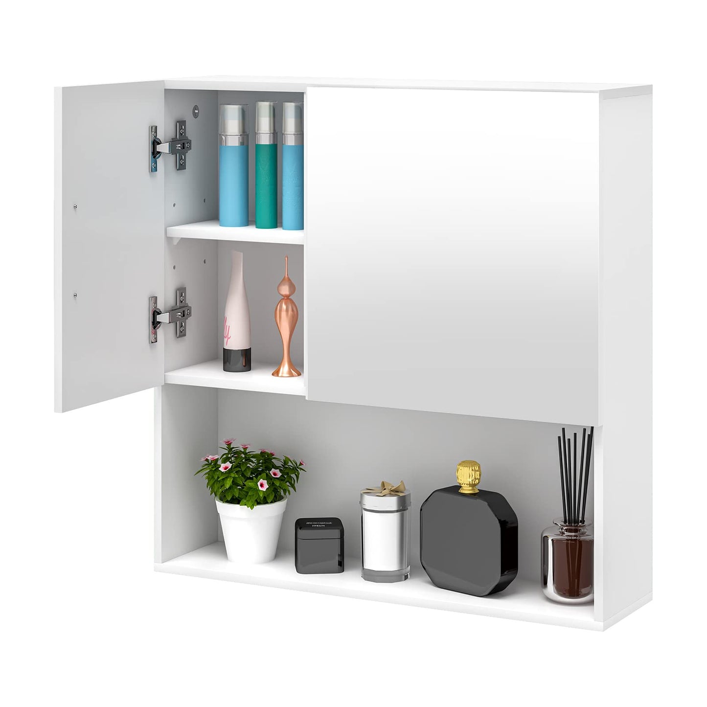 Bathroom Cabinet with Mirror,