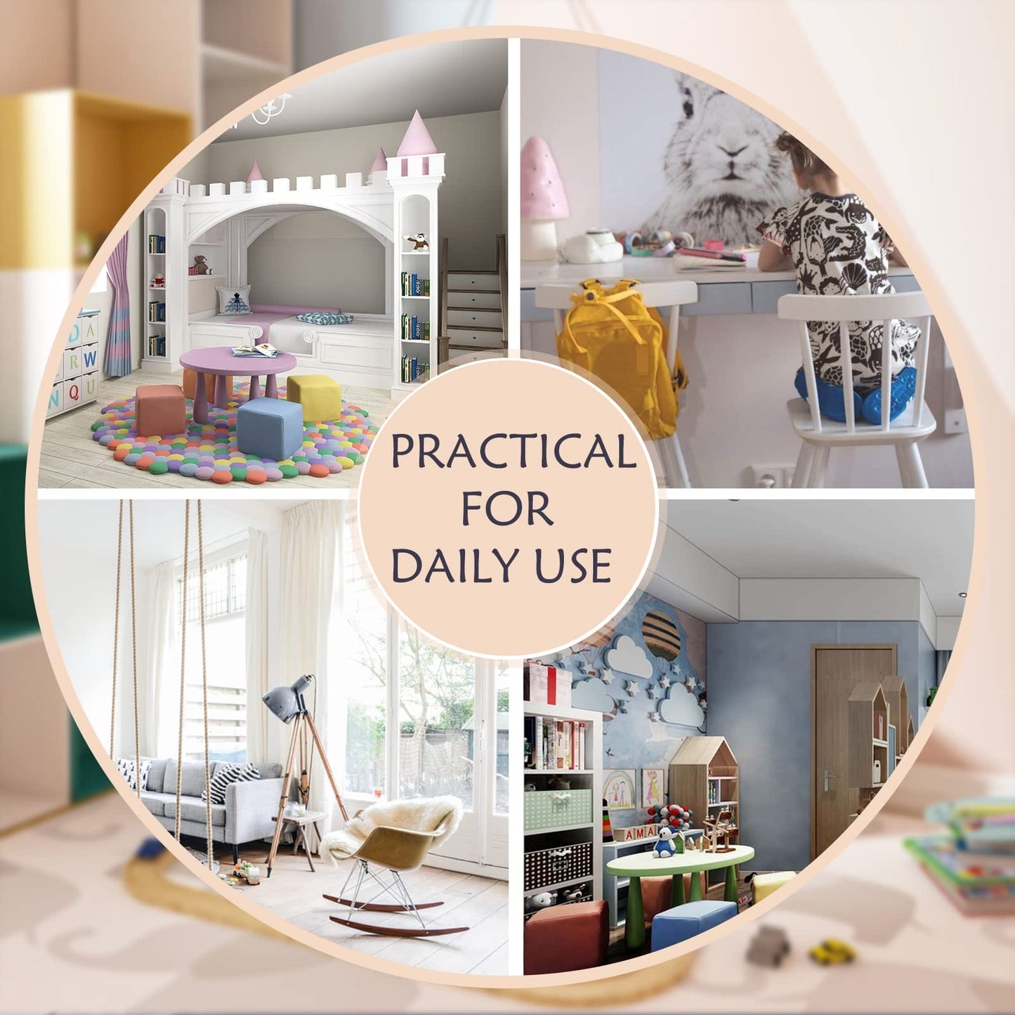 WOLTU Children's Bench with Storage Space