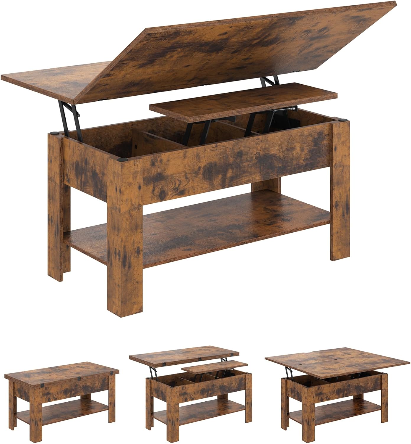 KIMENICH 3-in-1 Lift Top Coffee Table