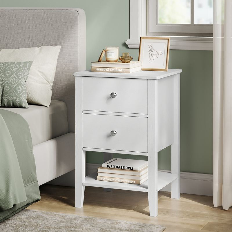 VASAGLE Bamboo Bedside Table