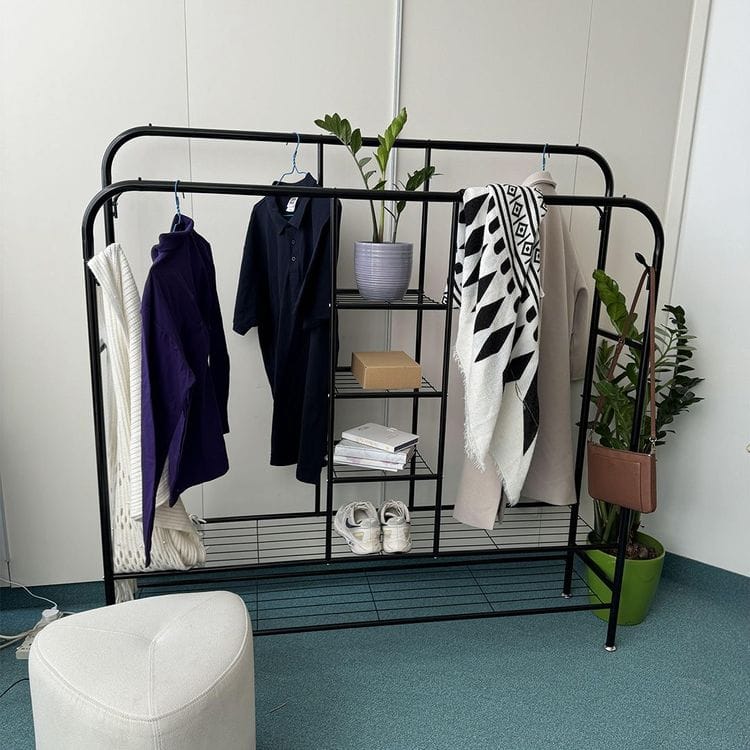 Heavy-Duty Open Wardrobe Closet