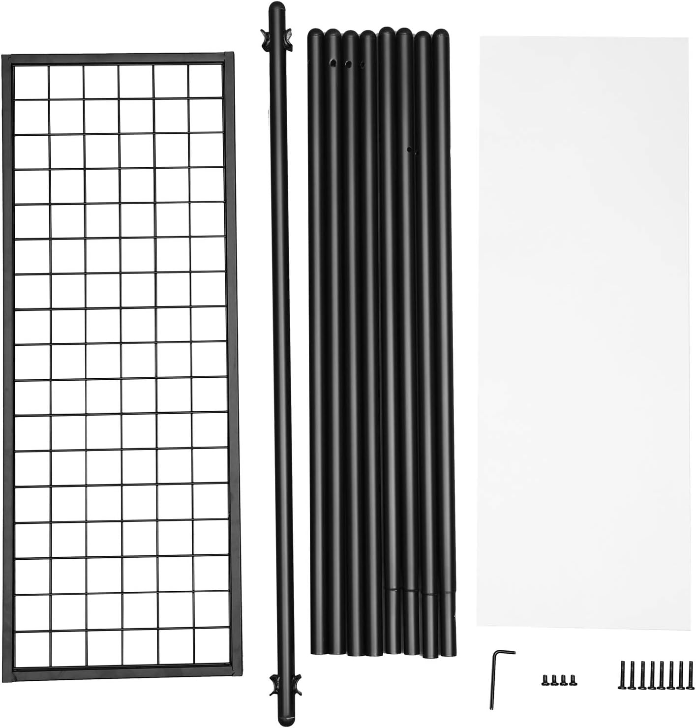 SONGMICS Steel Clothes Rack with Clothes Rail