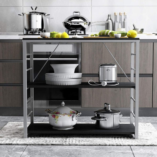kitchen storage serving rack