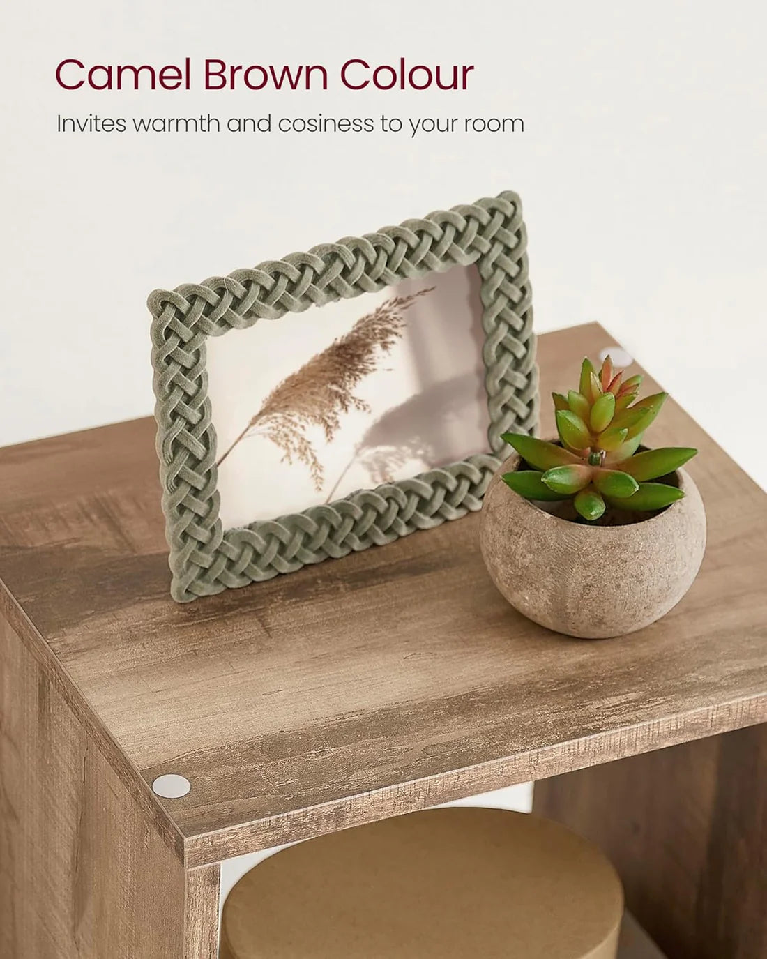 VASAGLE 10-Cube Bookcase, Bookshelf