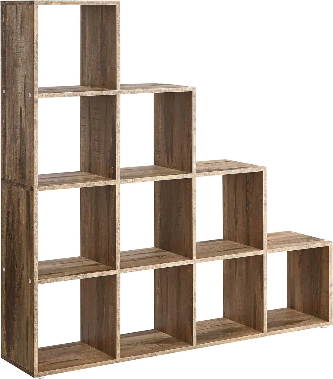 VASAGLE 10-Cube Bookcase, Bookshelf