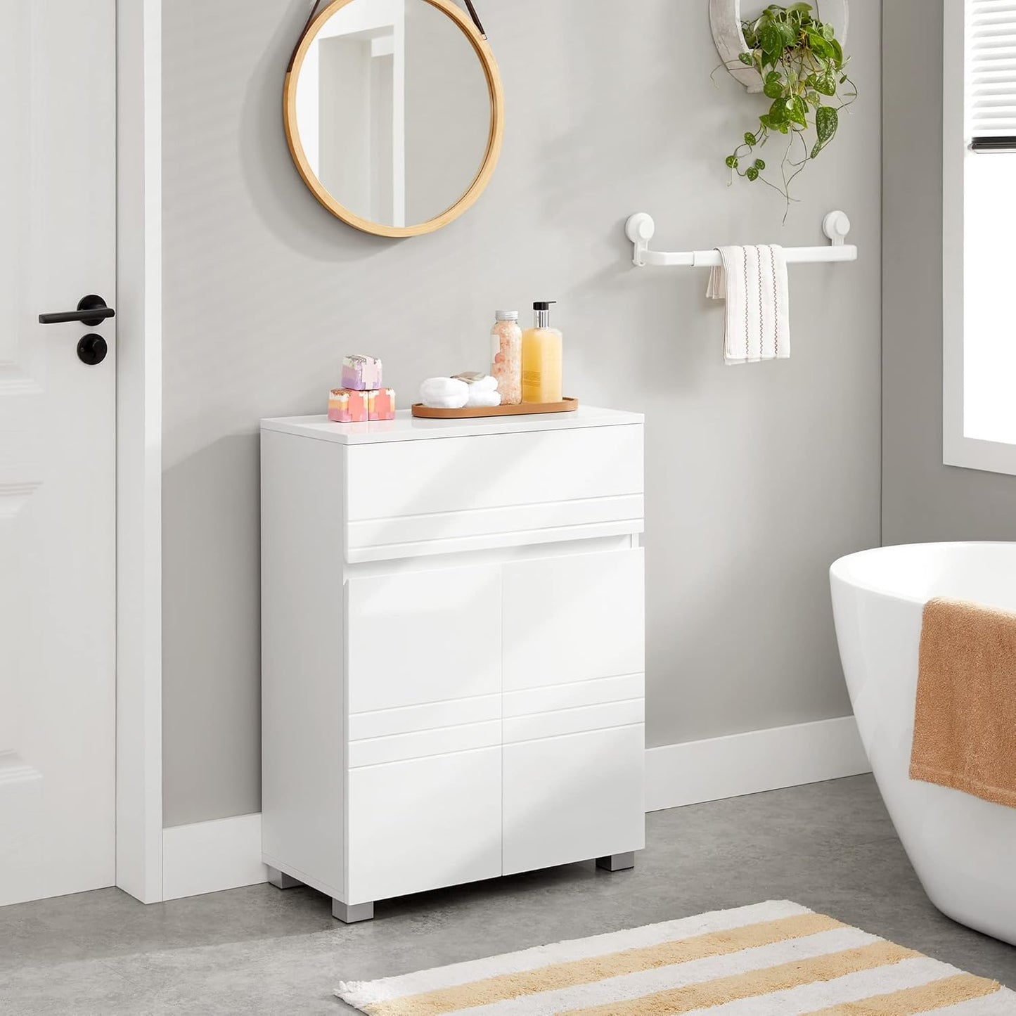 VASAGLE Bathroom Cabinet BBK140W01