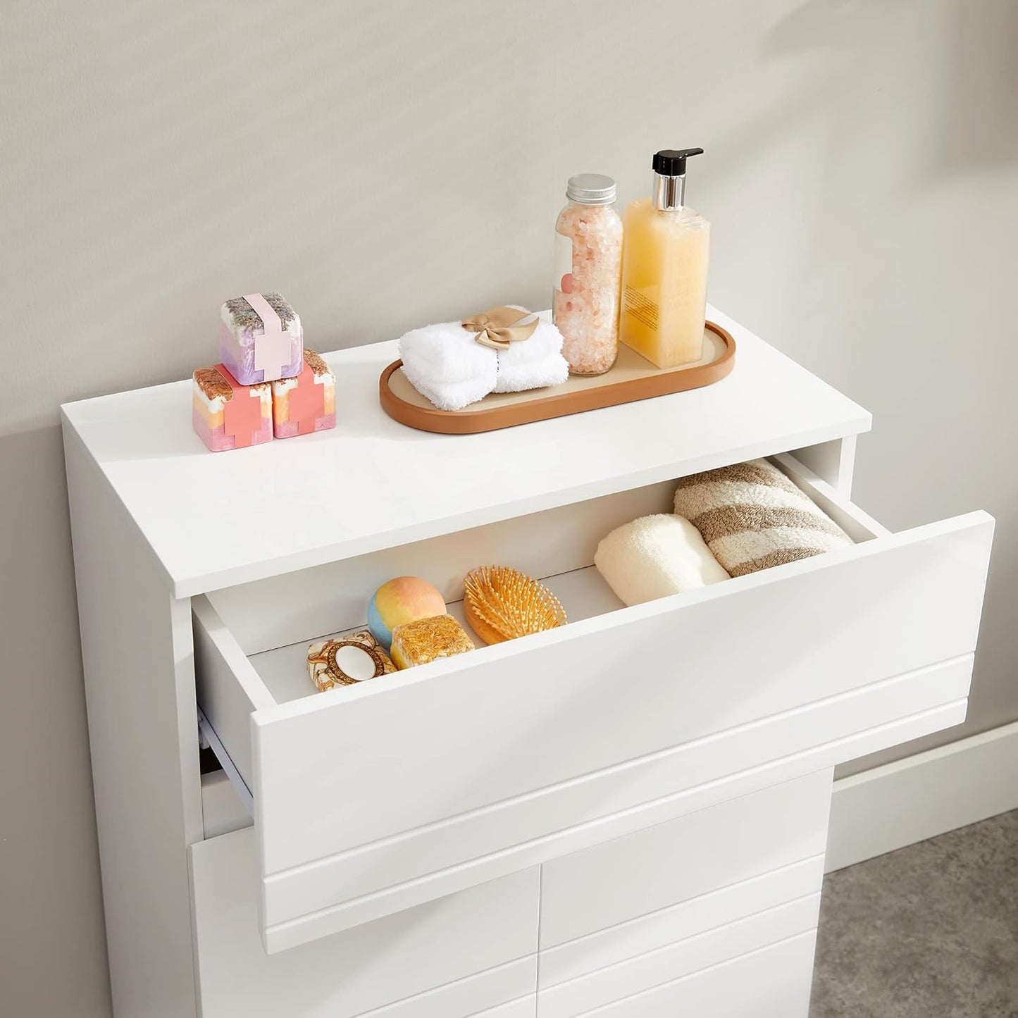VASAGLE Bathroom Cabinet BBK140W01