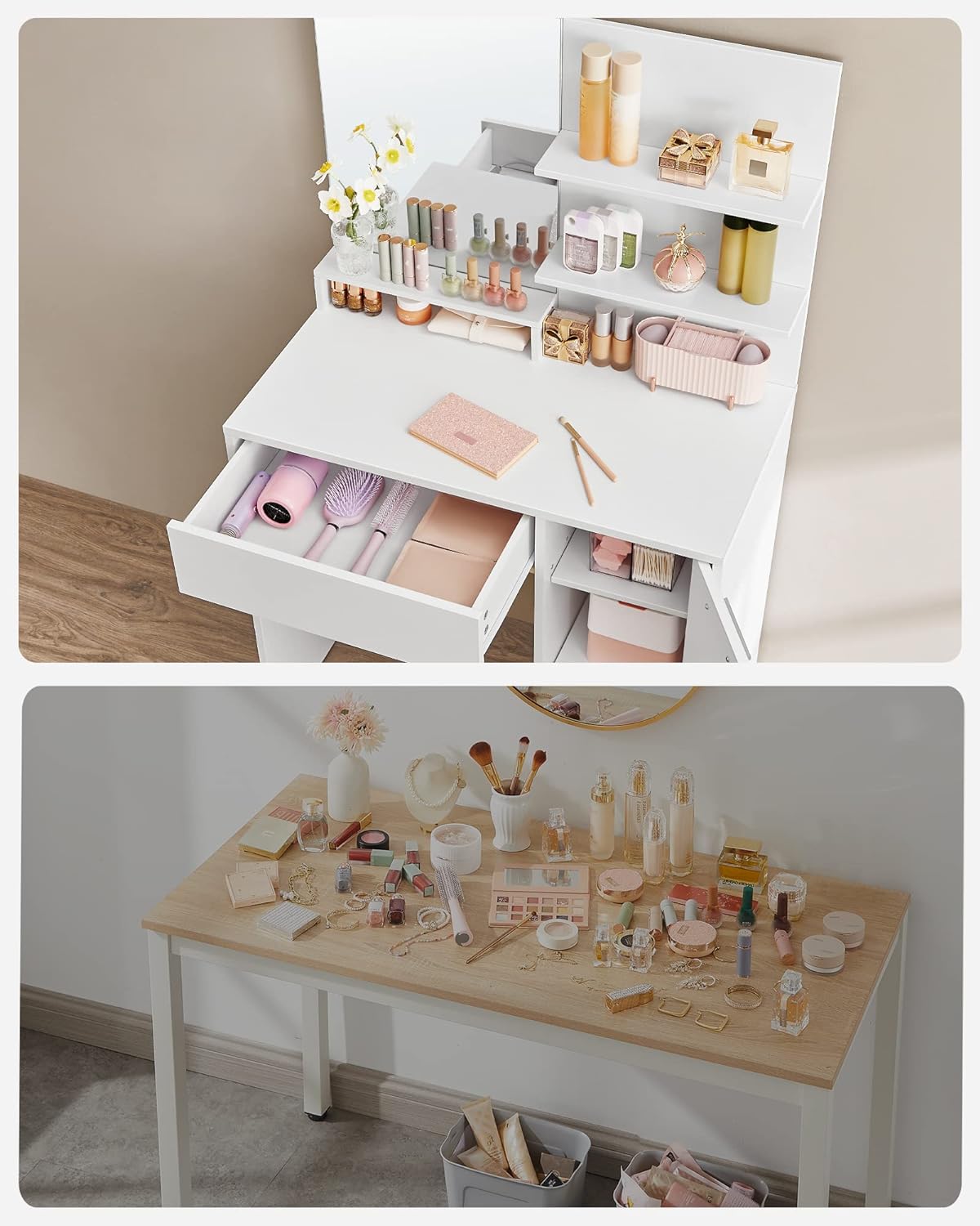 Dressing Table with Mirror