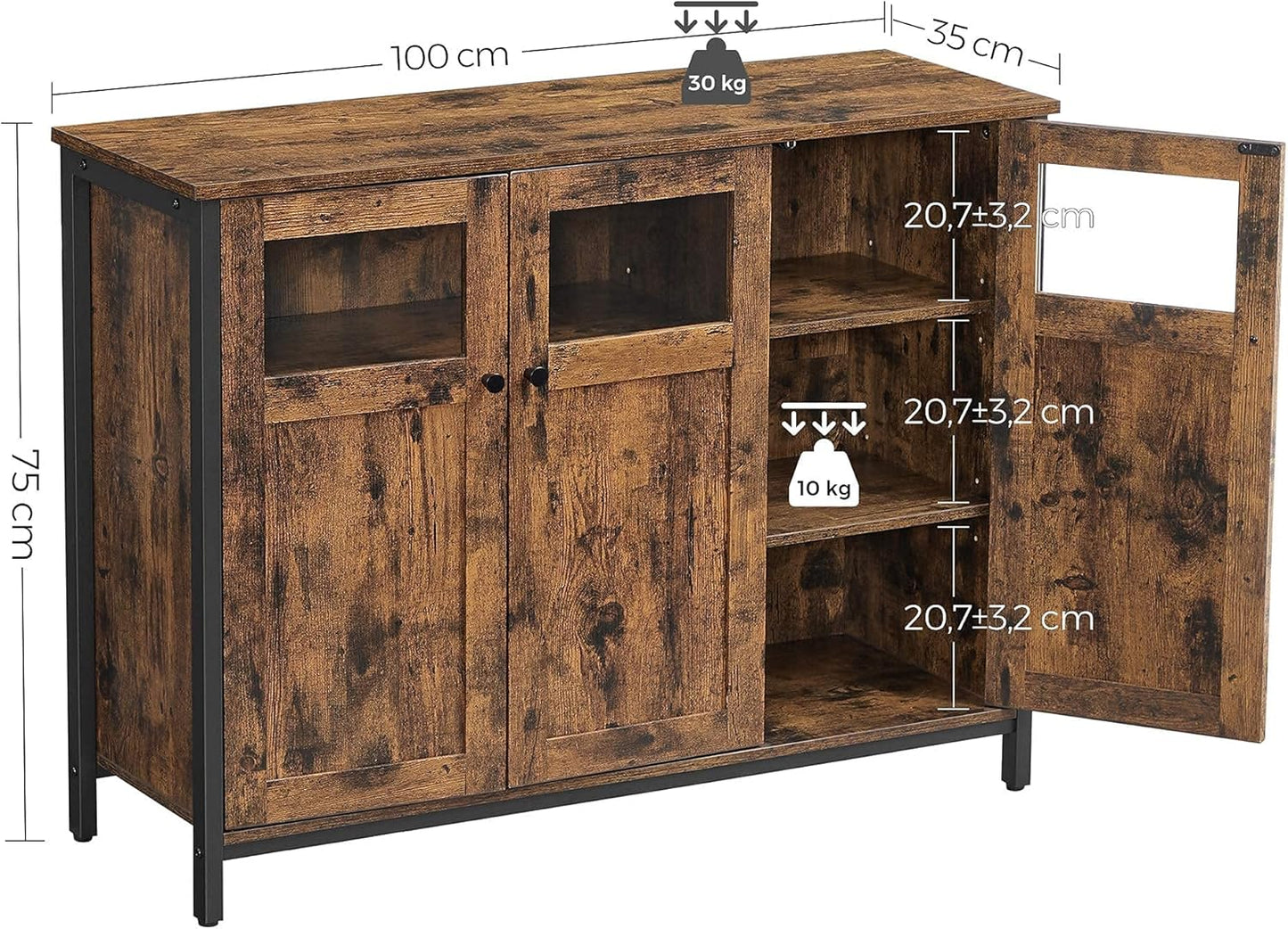 VASAGLE Sideboard