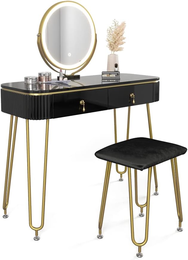 Make-up table set