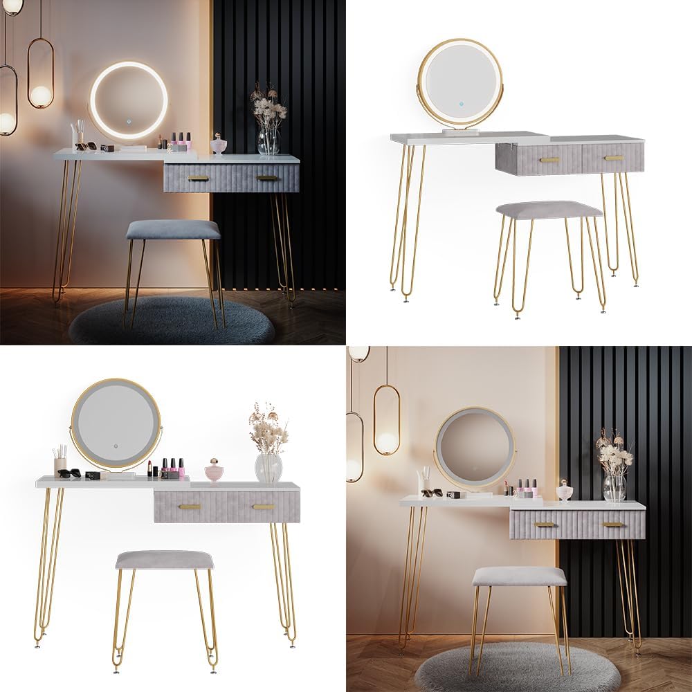 Make-up table set