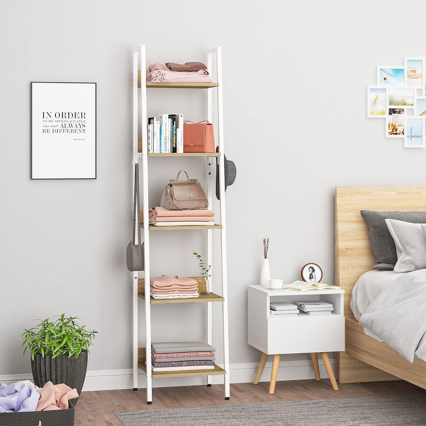 WOLTU 5 Tier Storage Shelf