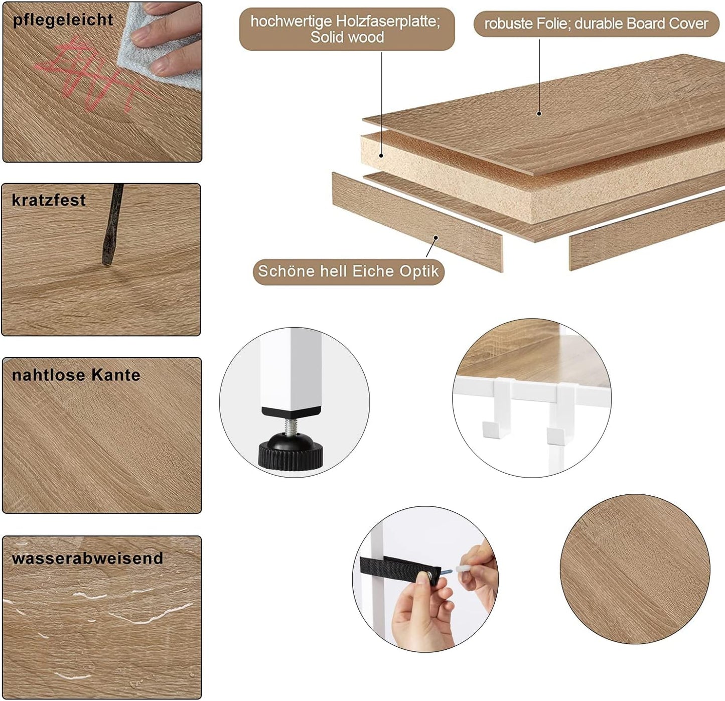 WOLTU 5 Tier Storage Shelf