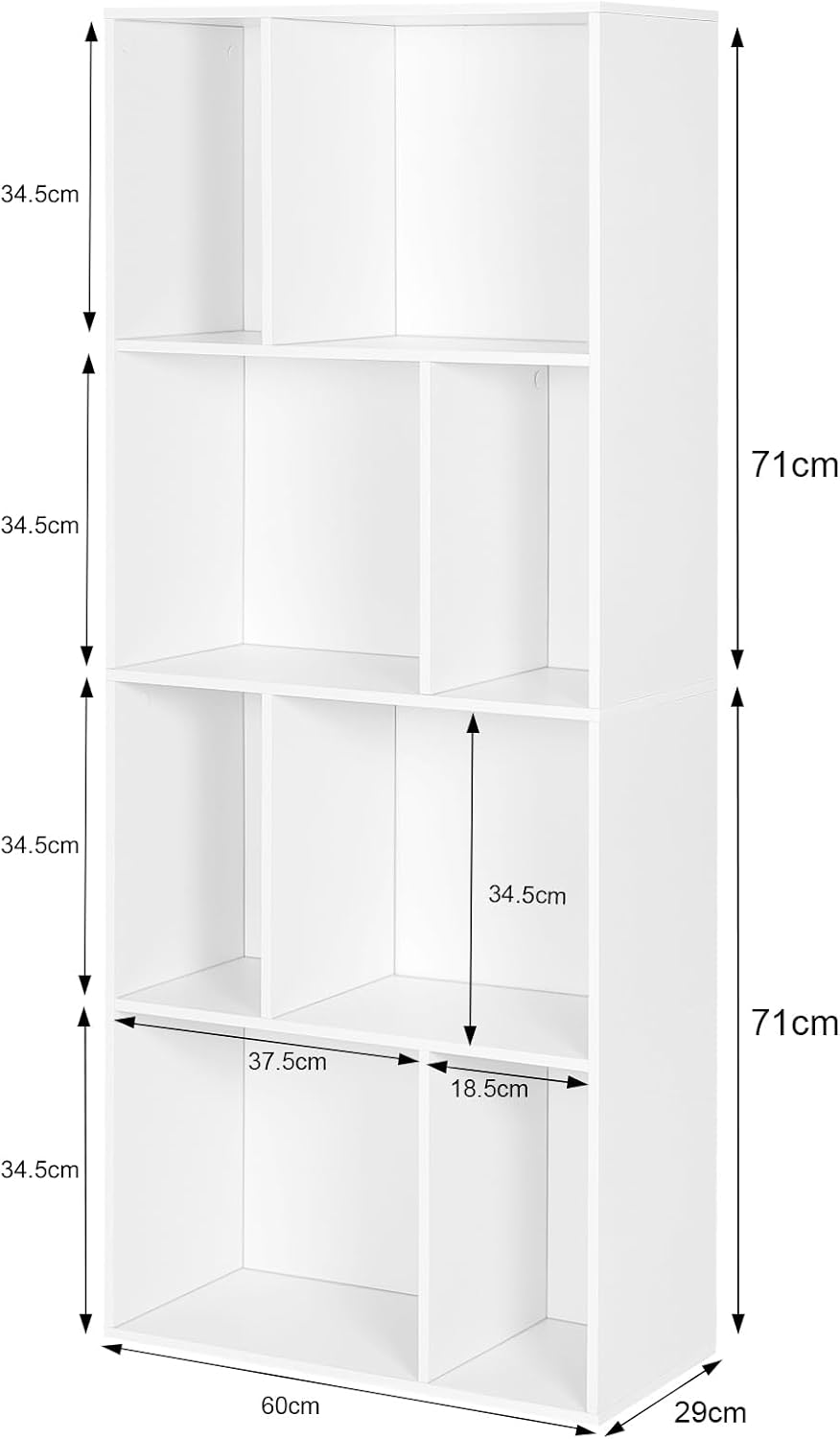 WOLTU Bookcase