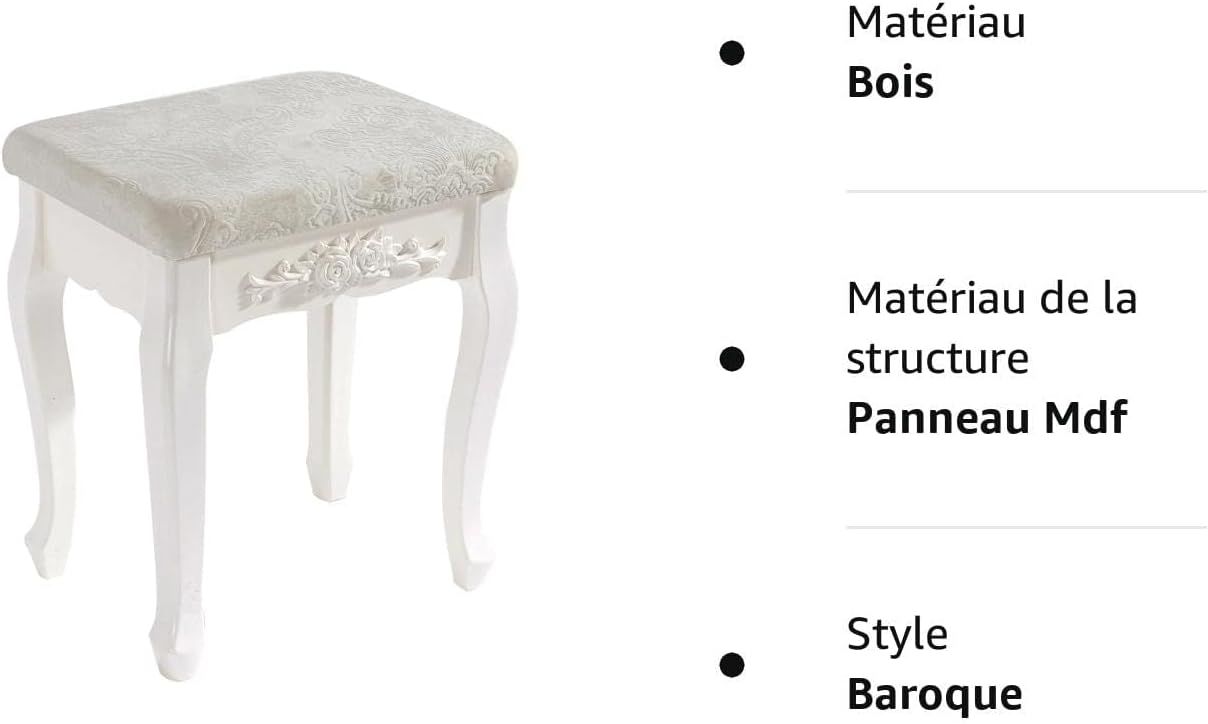 WOLTU Dressing Table Stool
