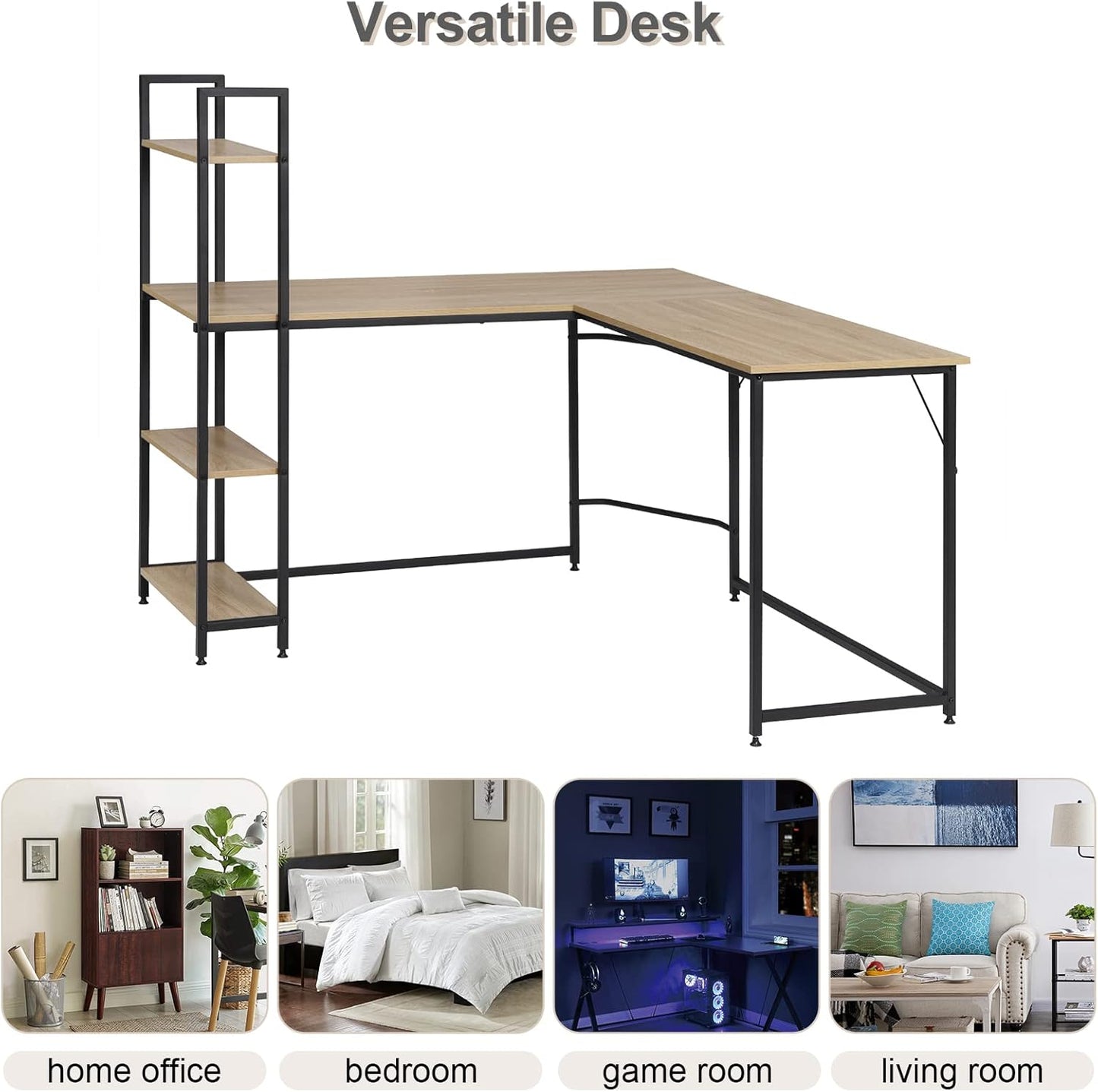 WOLTU  Corner Desk