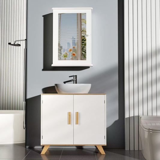 Bathroom Cabinet with Mirror