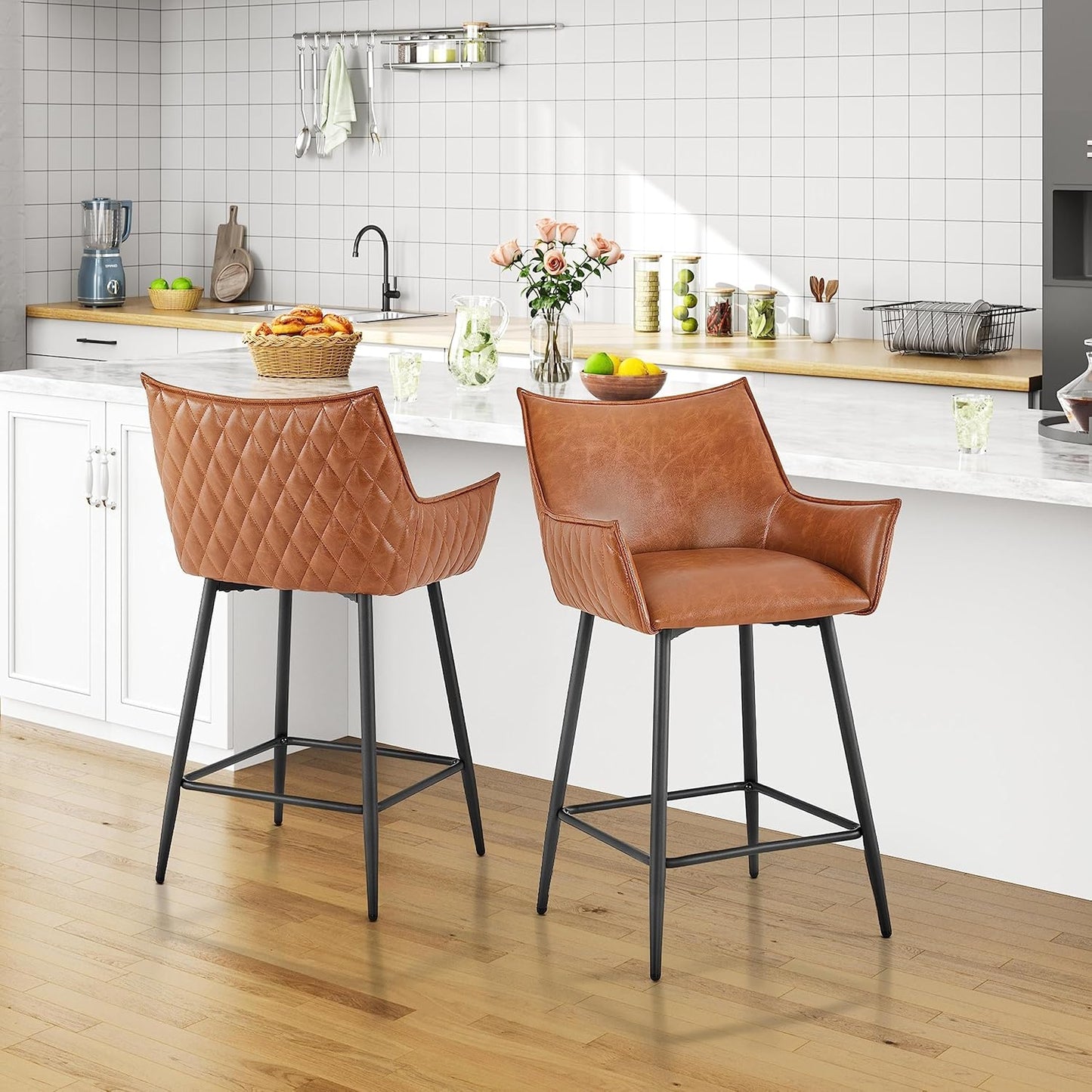 Set of 2 Bar Stools