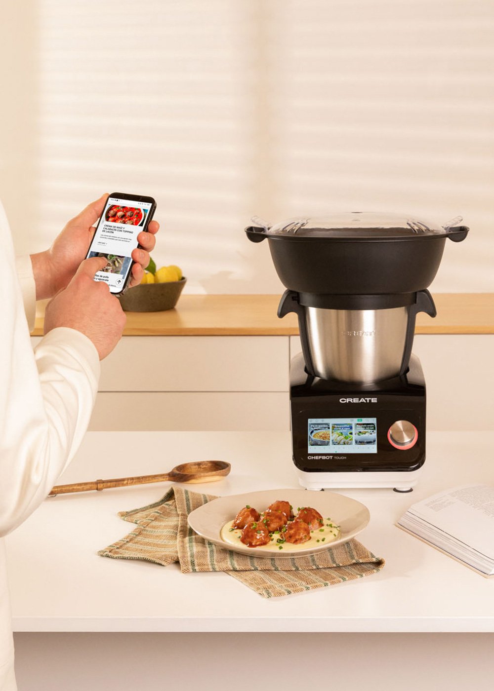 create Smart Kitchen Robot with Steam Basket