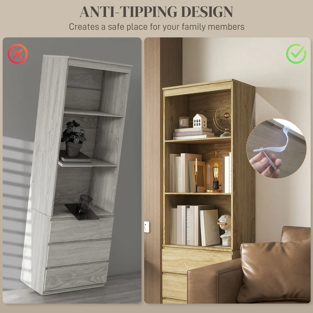 Freestanding Bookshelf