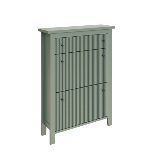 Deluxe Shoe Cabinet - Dowager Green