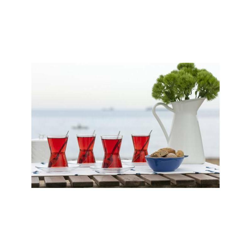 Turkish Tea Glasses 6 pcs Set