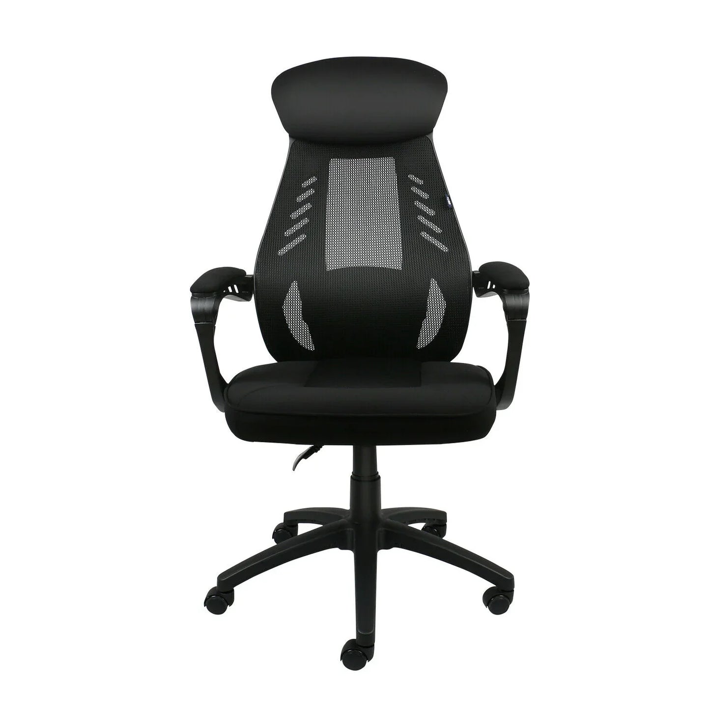 Ergonomic Black Mesh Office Chair with Headrest