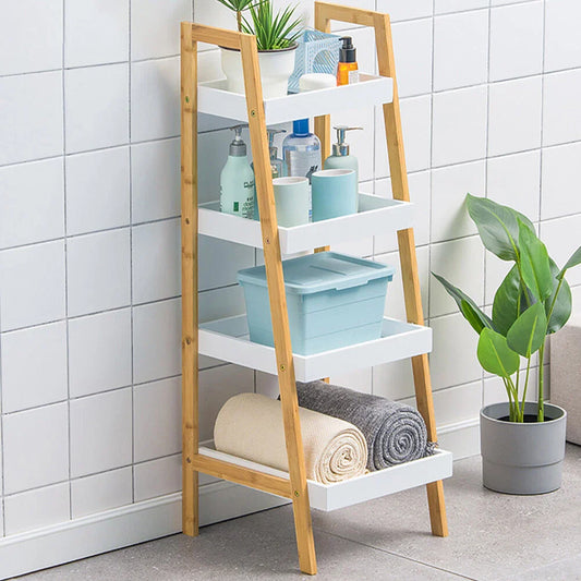 Multifunctional Wooden Storage Rack