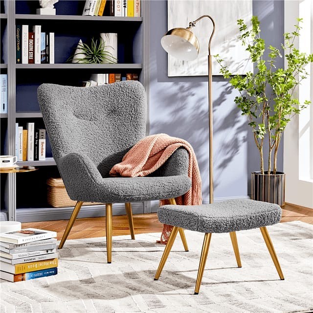 Modern Fabric Armchair