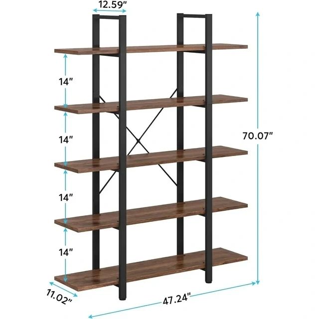 5-Tier Bookshelf