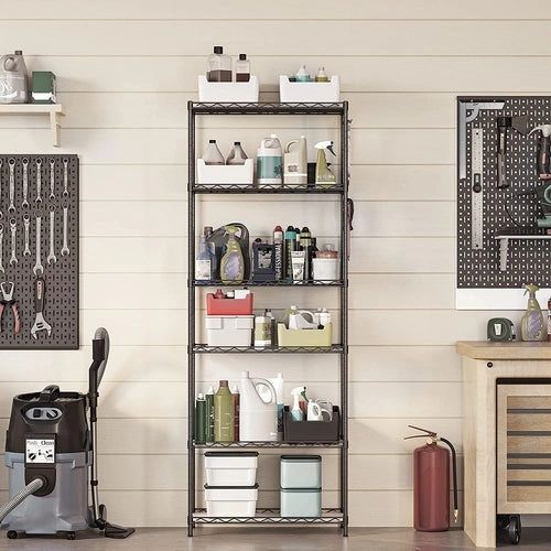 5-Tier Storage Shelf Wire Shelving Unit