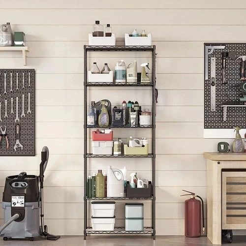 5-Tier Storage Shelf Wire Shelving Unit