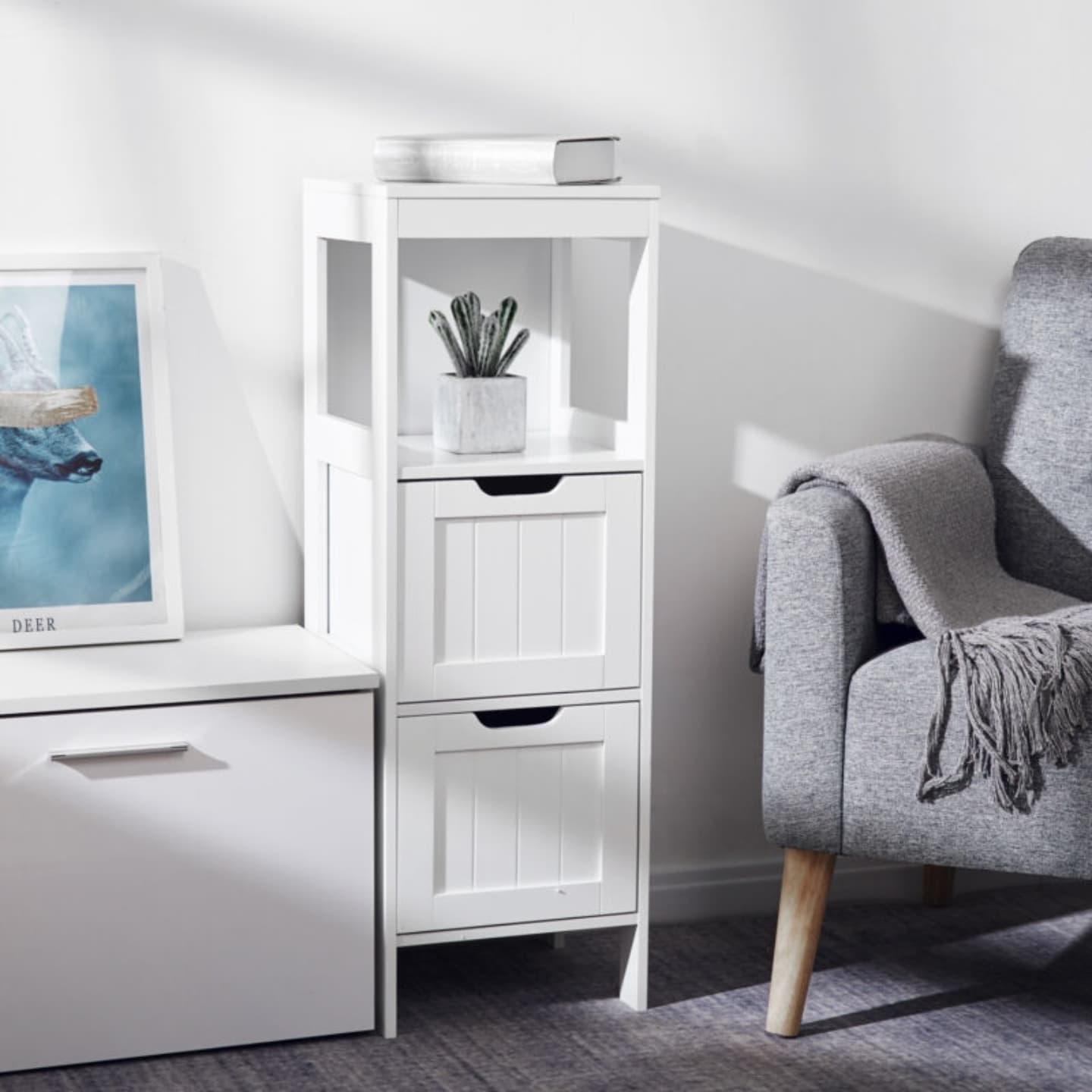Multifunction Floor Cabinet
