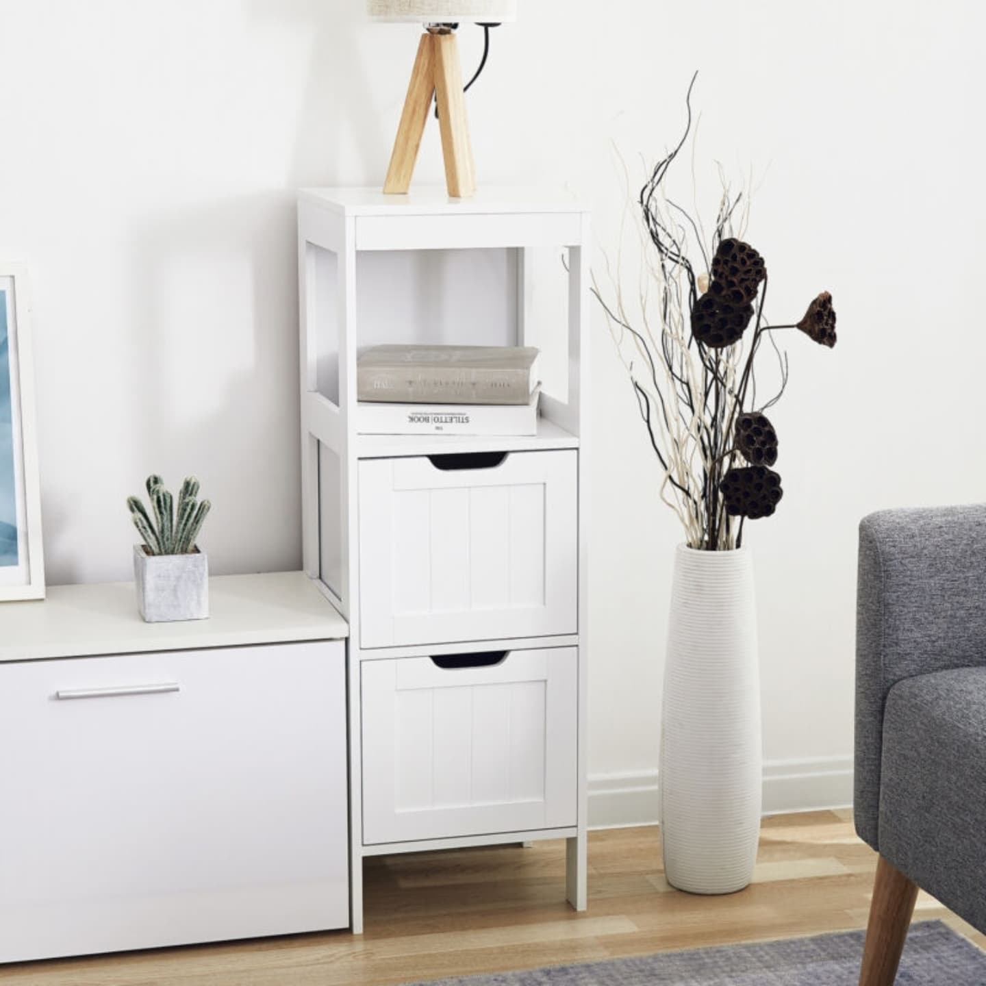 Multifunction Floor Cabinet