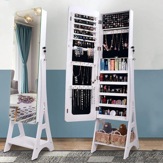 Jewelry Organizer with Full Length Mirror