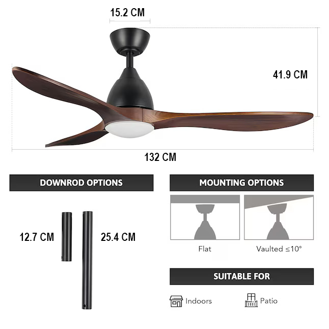 Smart LED Ceiling Fan