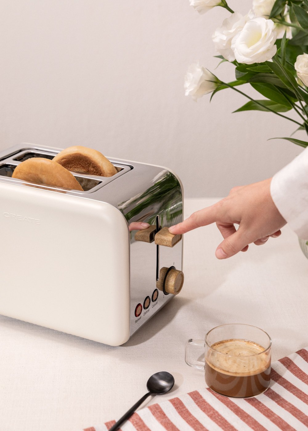 create Small Wide slice toaster