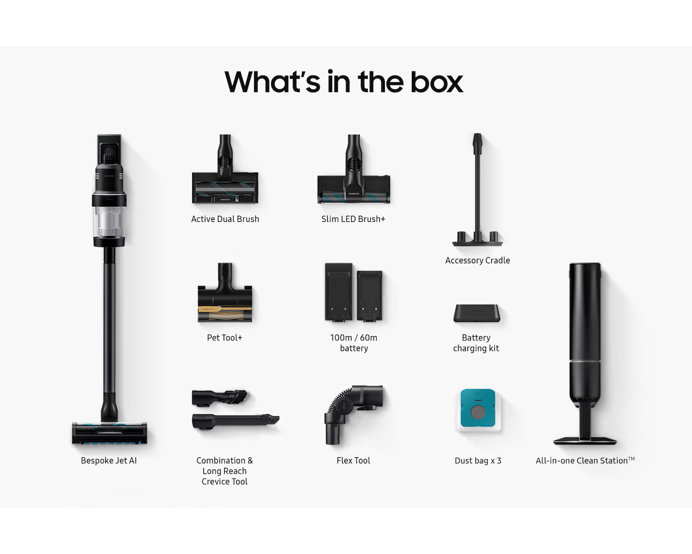 Samsung Bespoke Jet™ AI Cordless Stick Vacuum Cleaner