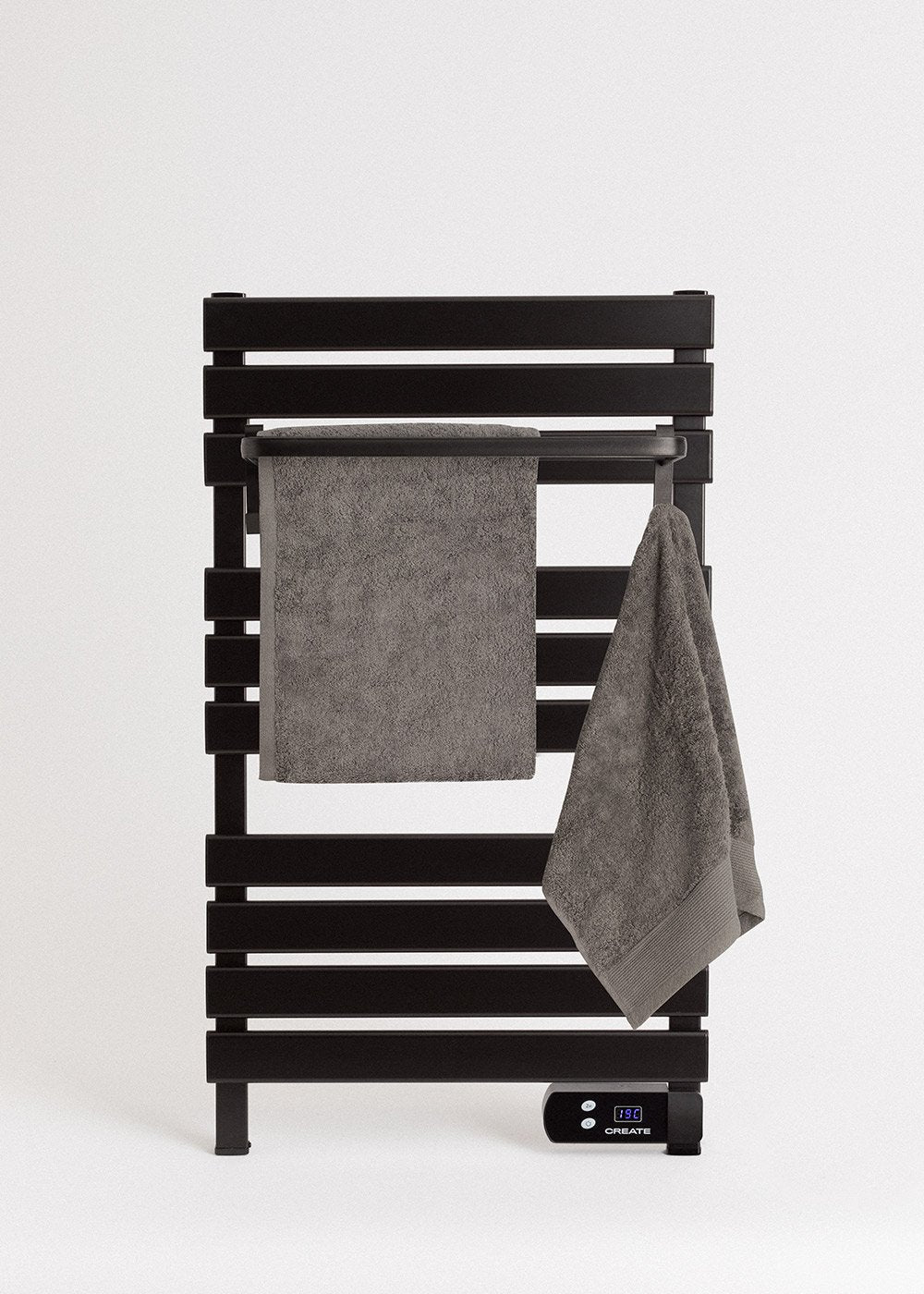 create Electric floor or wall towel rail