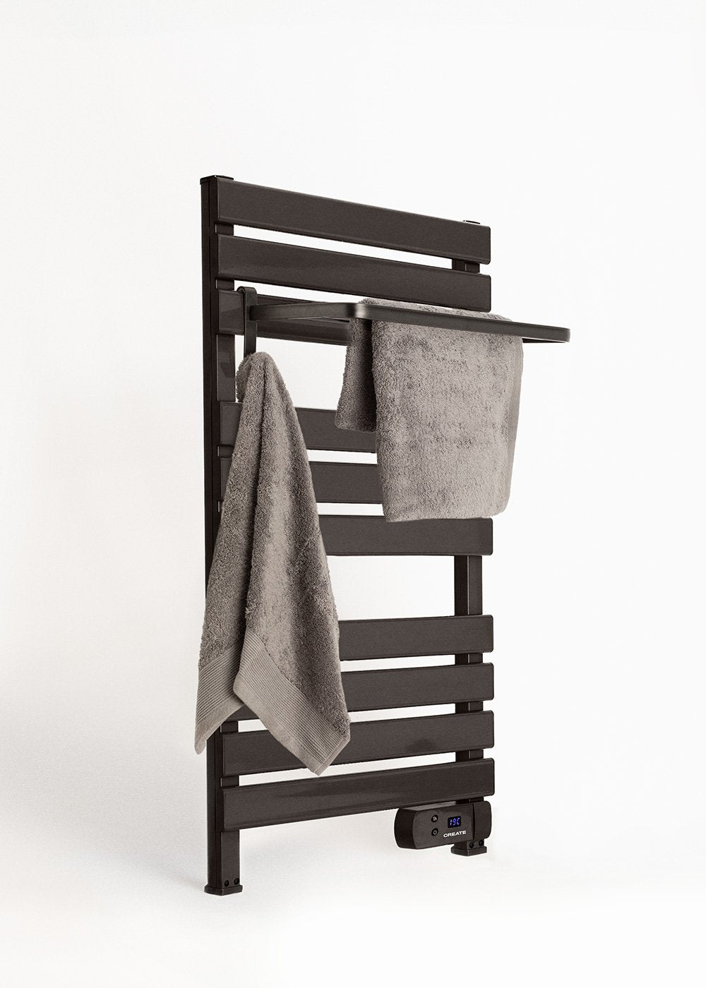 create Electric floor or wall towel rail